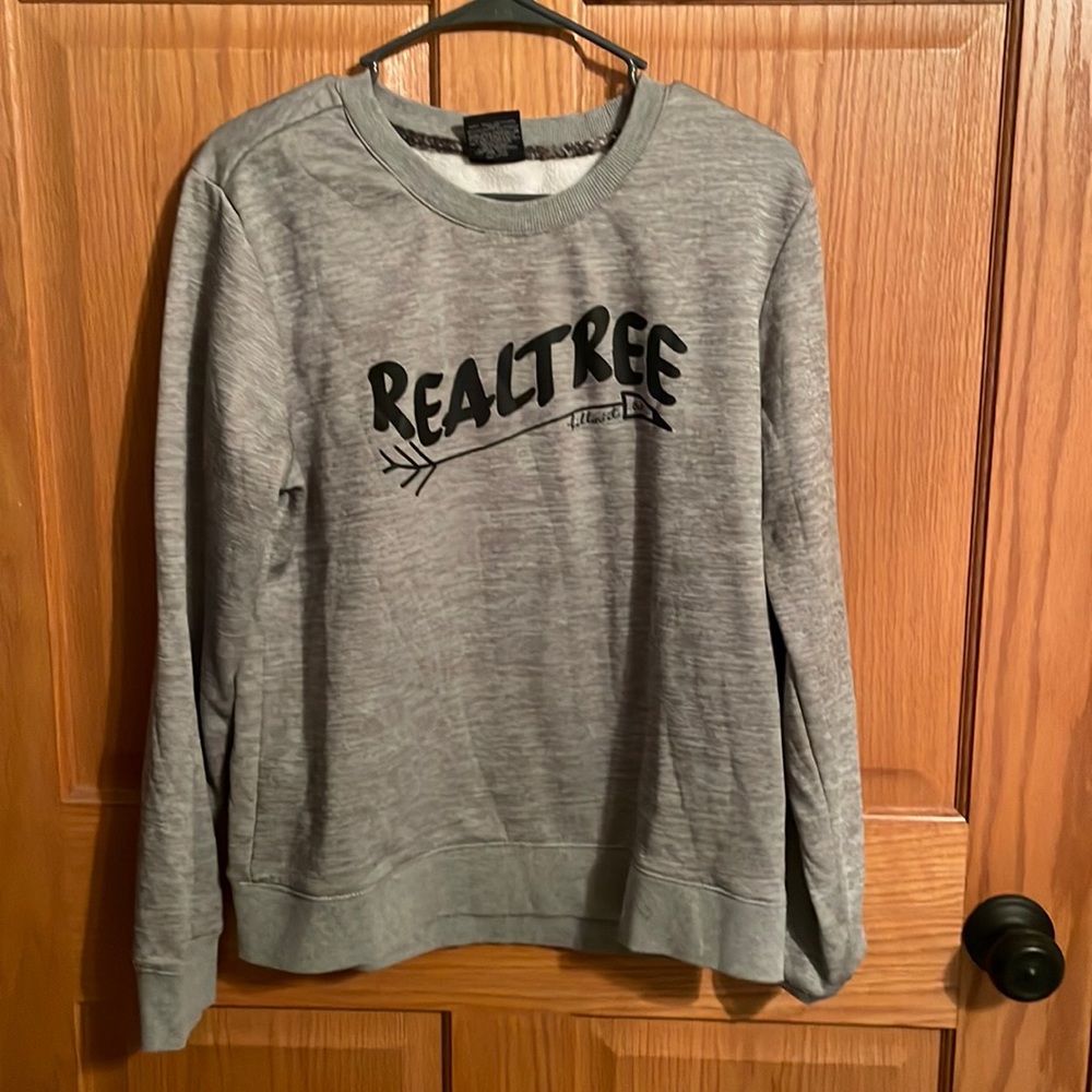 Real tree sweatshirt
